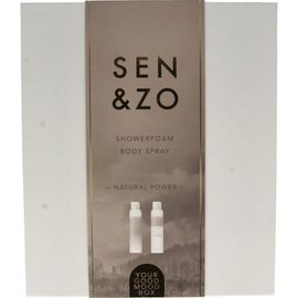 Sen & Zo Sen & Zo Luxe cadeaubox natural power s howerfoam/bodyspray (1set)