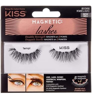 Kiss Magnetic lashes tempt (1set) 1set