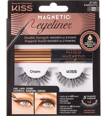 Kiss Magnetic eyeliner&lash kit 07 (1set) 1set