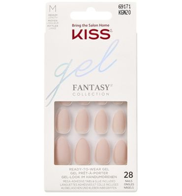 Kiss Gel fantasy nails wait n see (1set) 1set