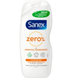 Koopjes Drogisterij Sanex Douche zero% dry skin (250ml) aanbieding