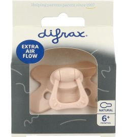 Difrax Difrax Fopspeen natural 6+ maanden uni (1st)