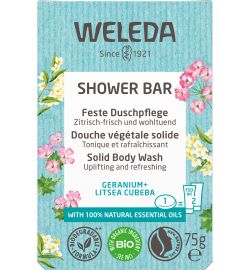 Weleda WELEDA Shower bar geranium + litsea cubeba (75g)