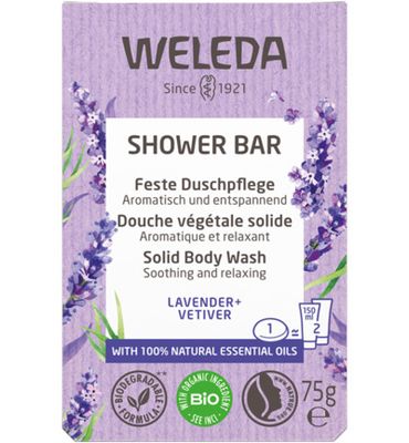 WELEDA Shower bar lavender + vetiver (75g) 75g