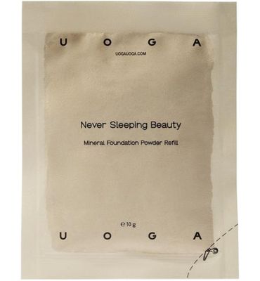 Uoga Uoga Foundation powders never sleeping beauty refill (10g) 10g