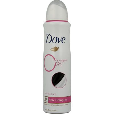Dove Deodorant spray invisible care 0% (150ml) 150ml