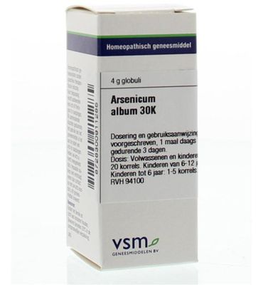VSM Arsenicum album 30K (4g) 4g