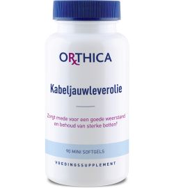Orthica Orthica Kabeljauwleverolie (90sft)