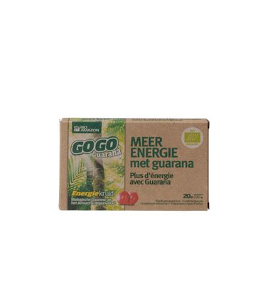 Rio Gogo guarana 500 mg 10 dagen (20ca) 20ca