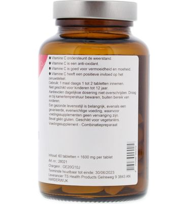 TS Choice Vitamine C 1000 mg & bioflavonoiden (60tb) 60tb