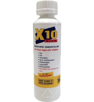 X10 Vlekkenmiddel (250ml) 250ml