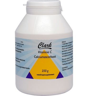 Clark Vitamine C calcium ascorbaat (250g) 250g