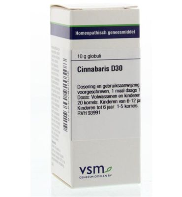 VSM Cinnabaris D30 (10g) 10g