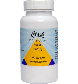 Clark Clark Calcium citraat 450mg (100vc)