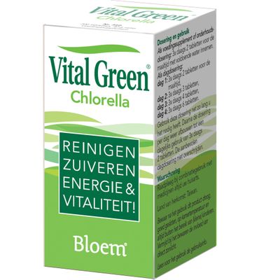 Bloem Chlorella vital green (200tb) 200tb