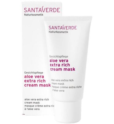 Santaverde Aloe vera cream mask extra rich (30ml) 30ml