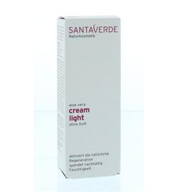 Santaverde Santaverde Aloe vera cream light parfumvrij (30ml)