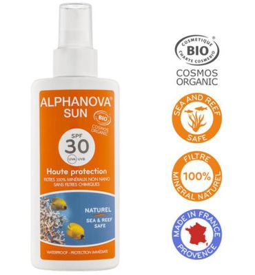 Alphanova Sun Sun spray SPF30 vegan (125ml) 125ml