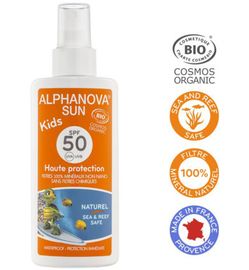 Alphanova Sun Alphanova Sun Sun spray SPF50 kids vegan (125ml)