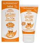 Alphanova Sun Sun zonnebrand milk baby SPF50 zonder parfum (50g) 50g thumb