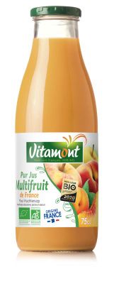 Vitamont Puur 3 vruchtensap bio (750ml) 750ml