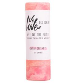 We Love We Love 100% Natural deodorant stick sweet serenity (65g)