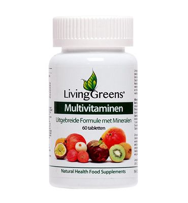 LivingGreens Multi vitaminen & mineralen antioxidant (60tb) 60tb