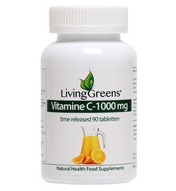 Livinggreens LivingGreens Vitamine C 1000mg TR (90tb)