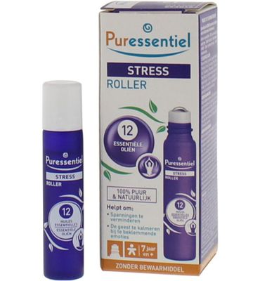 Puressentiel Stress roller 12 essentiele olien (5ml) 5ml