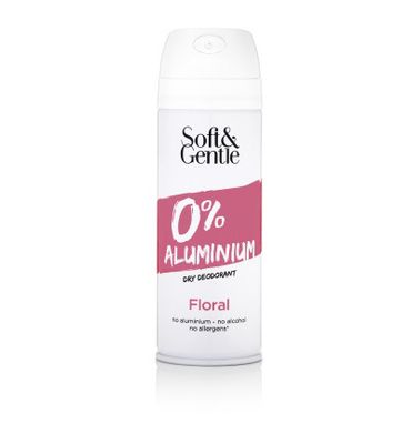 Soft & Gentle Deodorant spray floral aluminium free (150ml) 150ml