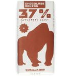 Chocolatemakers Gorilla bar melk 37% bio (85g) 85g thumb