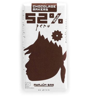 Chocolatemakers Awajun 52% fairtrade bio (85g) 85g