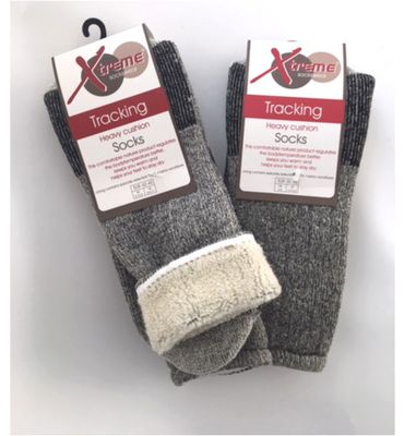 Xtreme Sockswear Sokken merinowol grijs maat 31-34 (1paar) 1paar