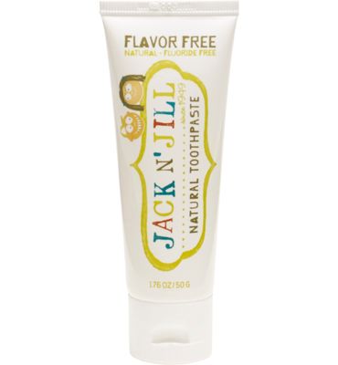 Jack n' Jill Natural toothpaste flavour free (50g) 50g