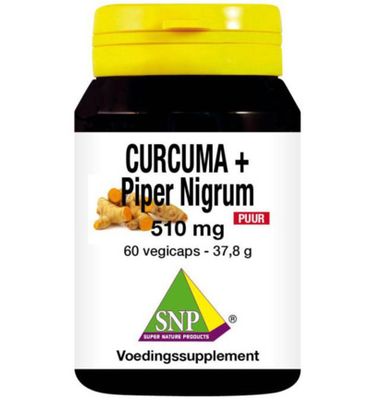 Snp Curcuma & piper nigrum 510 mg puur (60vc) 60vc