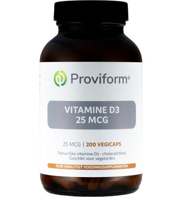 Proviform Vitamine D3 25mcg (200vc) 200vc