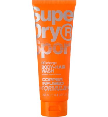 Superdry Sport RE:charge Body + hair wash (250ml) 250ml