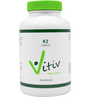 Vitiv Vitamine K2 100mcg (100ca) 100ca