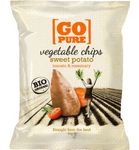 Go Pure Chips sweet potato & rosemary bio (40g) 40g thumb