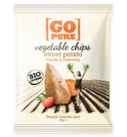 Go Pure Chips sweet potato & rosemary bio (40g) 40g thumb
