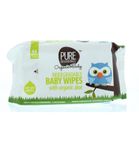 Pure Beginnings Biodegradable baby wipes aloe (64st) 64st thumb