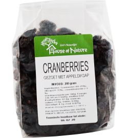 House Of Nature House Of Nature Cranberries (200g)