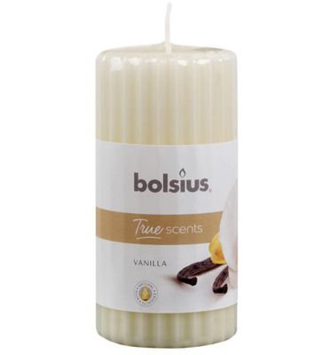 Bolsius True Scents stompkaars geur 120/58 vanilla (1st) 1st