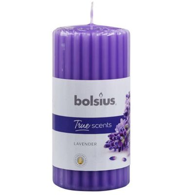 Bolsius True Scents stompkaars geur 120/58 lavendel (1st) 1st