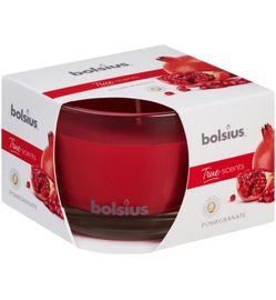 Bolsius Bolsius True Scents geurglas 63/90 pomegranate (1st)