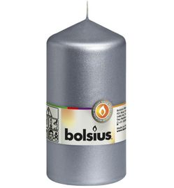 Bolsius Bolsius Stompkaars 130/68 metal zilver (1st)