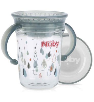 Nuby Wonder cup 240ml grijs 6+ maanden (1st) 1st