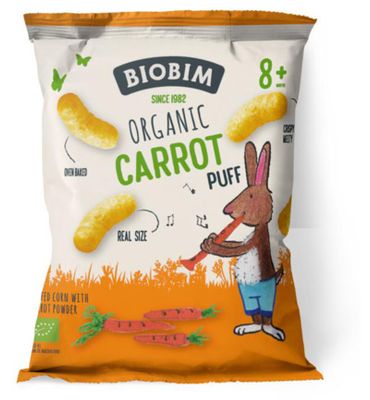 Biobim Carrot puff 8+ maanden bio (20g) 20g