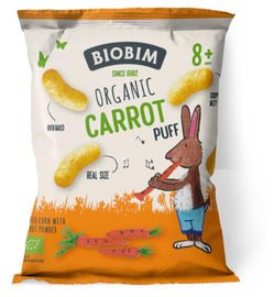 Biobim Biobim Carrot puff 8+ maanden bio (20g)