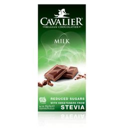 Cavalier Cavalier Chocolade milk met stevia extract (85g)
